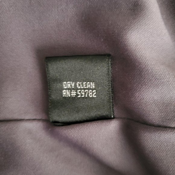 Adrianna Papell Women's Ruched Side Beaded Black Cocktail Sheath Dress Size 8 - Picture 13 of 13